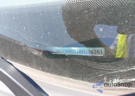 2019 Dodge Charger R/T Rwd z USA, uszkodzony, nr VIN 2C3CDXCT7KH726361